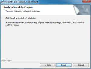 Project64 - Install Confirmation