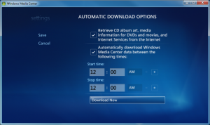 WMC - 21 - Settings_General_Auto Download Options