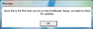 PunkBuster check for updates