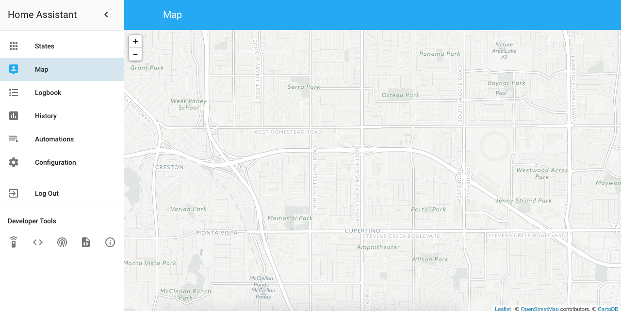 Home Assistant Map 